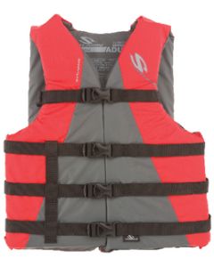 Watersport Classic Series Nylon Vests Adult Red STE-3000001716