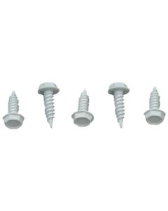 AP PRODUCTS 8X1-1-2  WHITE HEX SCREW 1000 012TR1000W8112