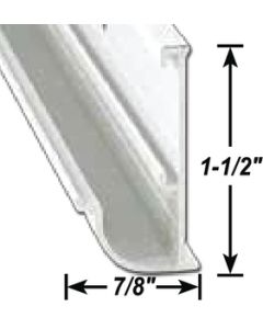 A P Products Gutter Rail Black 16' 5/Cs APP 0215620216