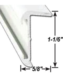 A P Products Roof Edge Black 16' 5/Cs APP 0215740216