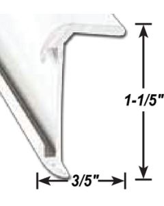 A P Products Corner Molding Black 16' 5/Cs APP 0218500216