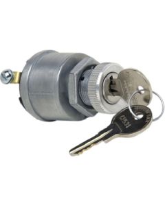 COLE HERSEE ROTARY SWITCH 4-POSITION W/KEY