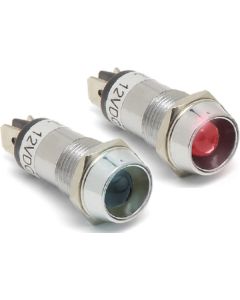 COLE HERSEE PILOT LIGHT GREEN LED PL612GBP