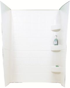 Specialty Recreation Shower Wall 24X32X66 White SRN-SW2432W