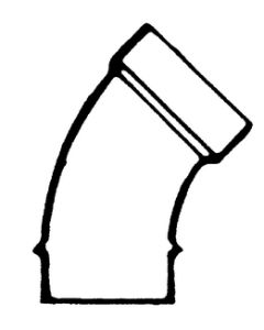 Lasalle Bristol (Bristol Prods) 45 St Elbow 3In Abs Blp 632403