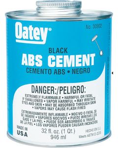 Lasalle Bristol (Bristol Prods) 16Oz Abs Cement Black Blp 7530892