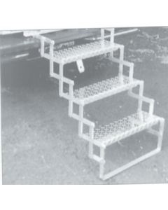 Brophy Aluminum Scissor Step 3 Step BPH AS03