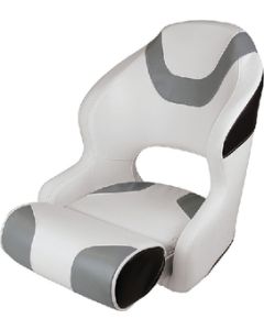 WISE SEATING BAJA BUCKET SEAT WHT GREY BLK 3315-1782
