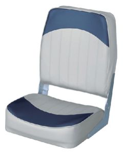 Wise Seating Econo High Back Grey/Navy WIS 8WD781PLS660
