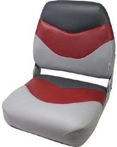 Wise Seats Seat Mid-Back Grey/Red/Char WIS 8WD999PLS841