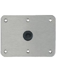 Swivl-Eze Locknpin 3/4 Base Plate 6X8 Ss ATS SP66839