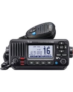 ICOM VHF MARINE TRANSCEIVER W-GPS M424G BLACK 41 USA