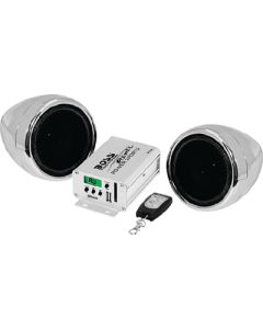 Boss 600W All-Terrain Speaker & Amplifier System w/Fm Tuner BOS-MC520B