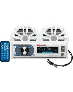 BOSS AUDIO SYSTEMS MARINE RECEIVER   SPEAKER PKG MCK632WB.6