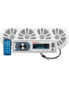 BOSS AUDIO SYSTEMS MARINE RECEIVER   SPEAKER PKG MCK632WB.64