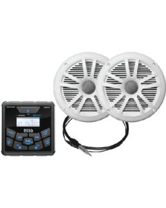 BOSS AUDIO SYSTEMS PKG GAUGE  W-PR 6.5  WHT SPKR MCKGB450W6