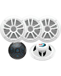 BOSS AUDIO SYSTEMS GAUGE RECV PKG 4CH W6.5 SPKR MG250W64