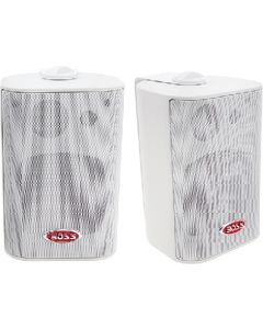 BOSS AUDIO SYSTEMS MARINE 3-WY CABINET SPK WHT MR4.3W