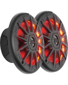 BOSS AUDIO SYSTEMS 5.25 LED SPEAKER WHT 1PR-PK MRGBB55B