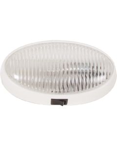 Optronics PORCH LIGHT OVAL W/SWITCH CLR OPT-RVPL7CP