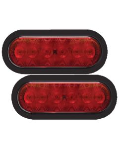 Optronics Fleet Count Led6 Oval Set2/Pk OPT TLL12RK
