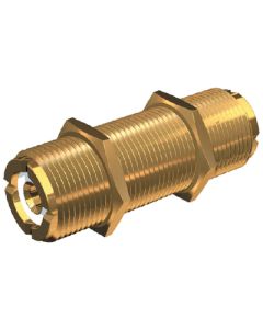 Shakespeare Antennas Bulkhead Mnt Barrel Connector SHA PL258LG