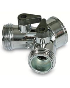 Camco_Marine Metal Garden Hose  Y  Valve CRV-20113