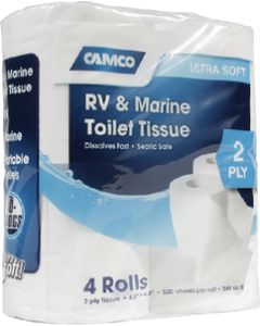 CAMCO_MARINE TOILET TISSUE 2 PLY 4-PK 40274
