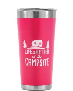 LIBATC, TUMBLER, PAINTED CORAL CRV-53061