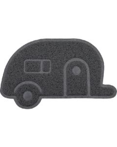 CAMCO RV SCRUB RUG GRAY RETRO TRAVL TRL CRV 53116