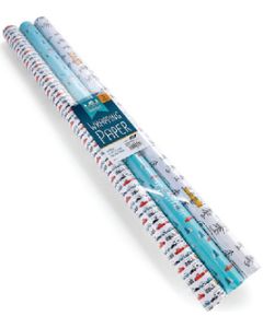 CAMCO RV MIXED RV DESIGN WRAP PAPER 3PK CRV 53239