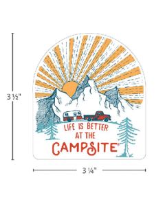 CAMCO RV MULTI COLOR SUNRISE STICKER CRV 53254