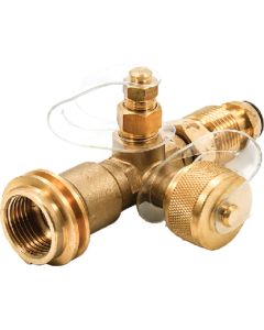 Camco_Marine Propane Brass Tee W/4 Ports CRV-59113