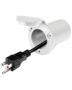 PRO MARINER UNIVERAL AC PLUG HOLDER+ WHITE 51310