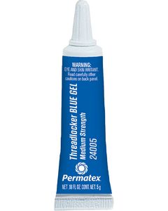 PERMATEX THREADLOCK GEL BLUE 5G TUBE