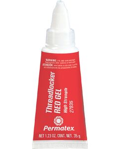 THREADLOCK GEL RED 35G TUBE