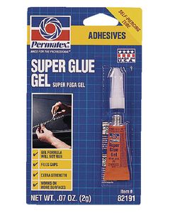 Permatex P 2 Gram Super Glue Gel PTX 82191