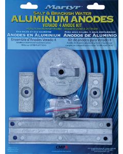 Martyr Anodes Merc Verado 4 Cyl Anode Kit MTR CMVERADO4KITA