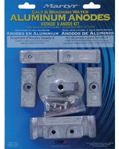 Martyr Anodes Merc Verado 6 Cyl Anode Kit MTR CMVERADO6KITA