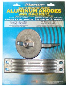 Martyr Anodes Yamaha 200-250 Hp Kit - Alumin MTR CMY200250KITA