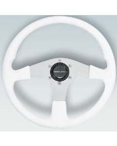 Uflex Steering Wheel Wht Pvc Grip UFX CORSEWS