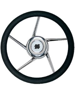 Uflex Steering Whl-Blk Grip Ss 5-Spk UFX V01