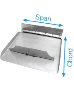 Bennett Trim Tabs 12 X 12 Spare Plane Assembly BEN TPA1212