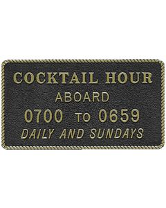 Bernard Engraving Cocktail Hour BER FP013