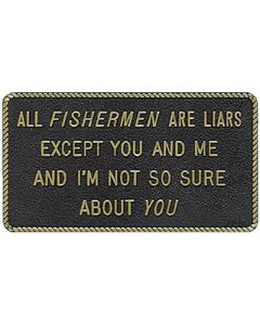 Bernard Engraving All Fishermen Are Liars BER FP024