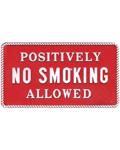 Bernard Engraving No Smoking Allowed BER FP032
