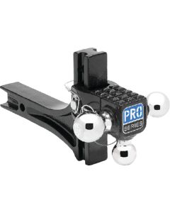 Fulton Performance Adjustable Tri-Ball Ball Mount FUW 63070