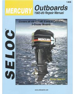 Seloc Publishing Man Merc 65-89 45-115Hp 3-4Cyl SEC 1406