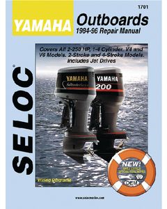 Seloc Publishing Man Yam 84-96 2-250Hp2&4Stroke SEC 1701
