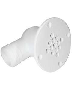 T-H Marine 90 Wht.Plastic Cockpit Scupper THM CSD92DP